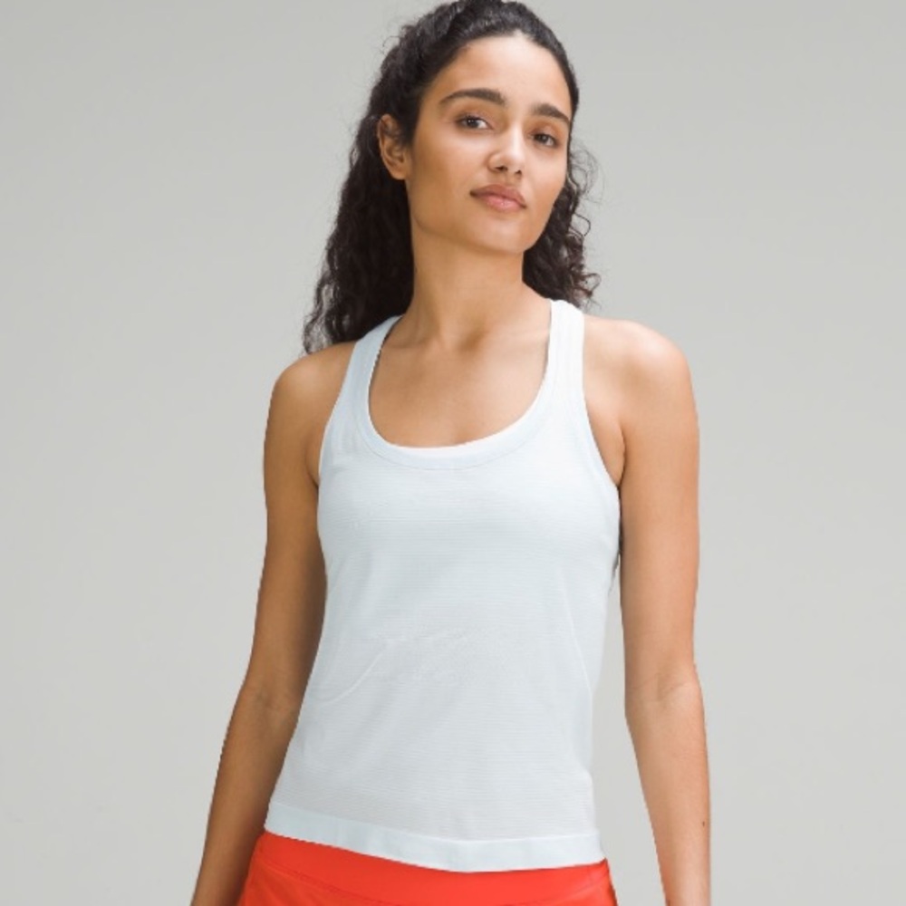 lululemon athletica Swiftly Tech Racerback Tank 2.0 in Powder Blue